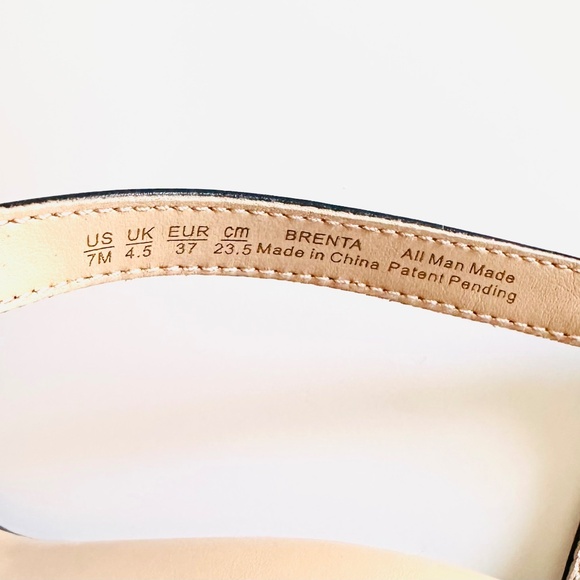 Naturalizer Women's Brenta Strappy Platform Black Sandals Size 7 - Picture 5 of 6